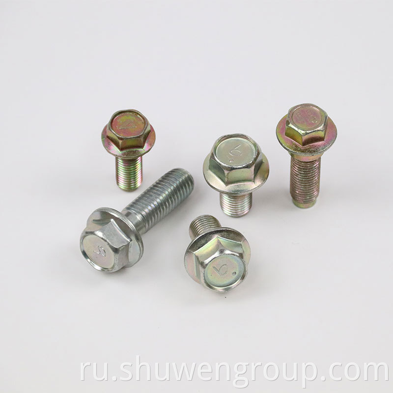 Flange Screw with Serrated